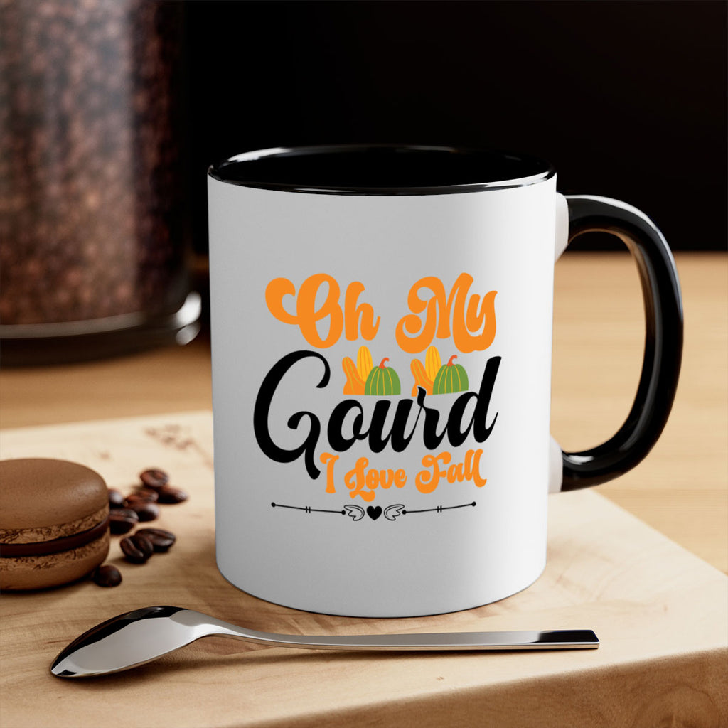 Oh My Gourd I Love Fall 457#- fall-Mug / Coffee Cup