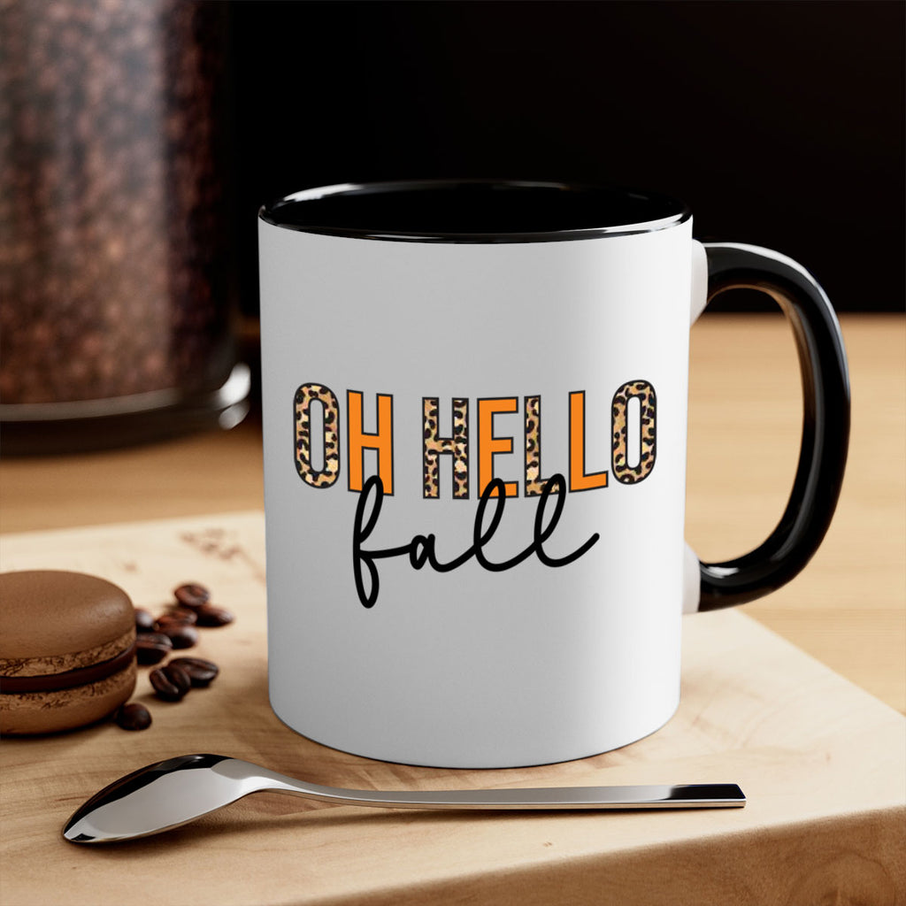 Oh hello fall 451#- fall-Mug / Coffee Cup