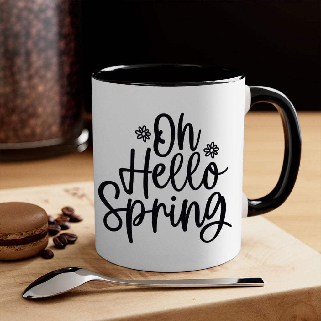 Oh hello spring  384#- spring-Mug / Coffee Cup
