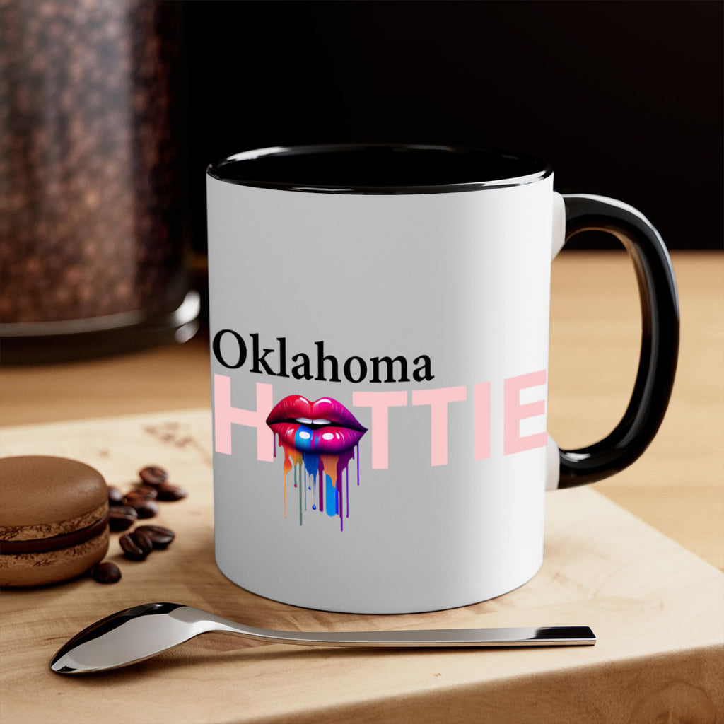 Oklahoma Hottie with dripping lips 36#- Hottie Collection-Mug / Coffee Cup