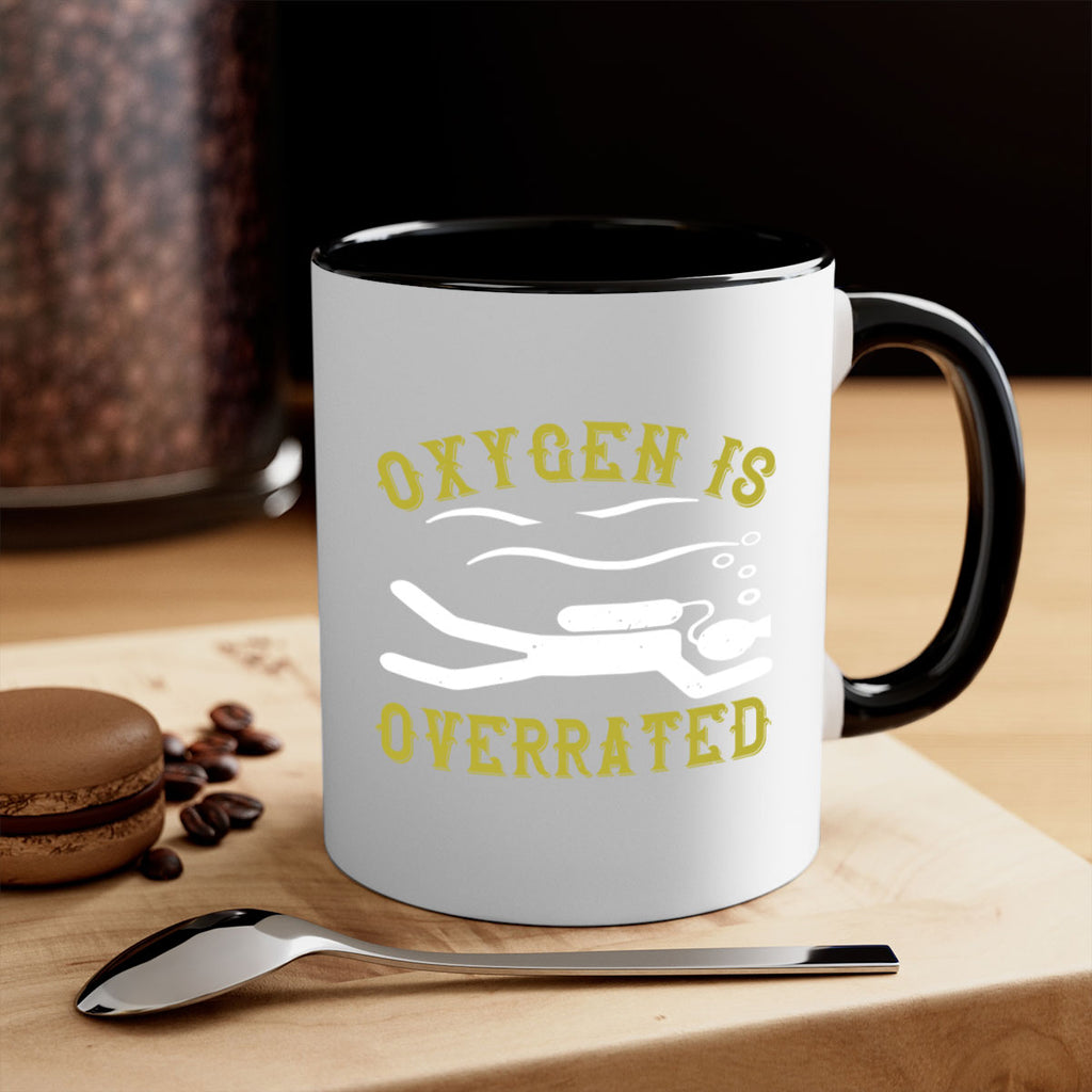 Oxygen is overrated 603#- swimming-Mug / Coffee Cup