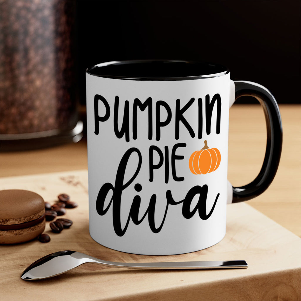 Pumpkin Pie Diva 532#- fall-Mug / Coffee Cup