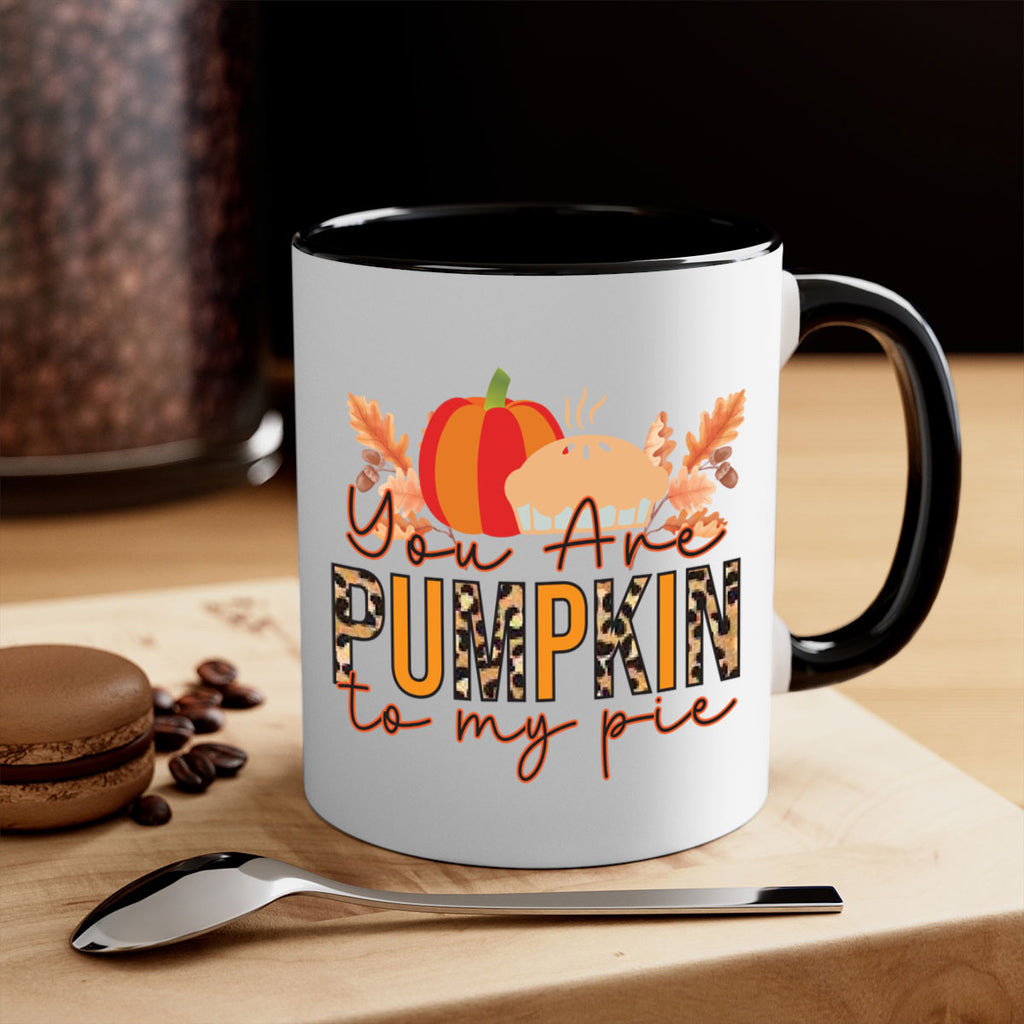 Pumpkin Pie Fall 531#- fall-Mug / Coffee Cup