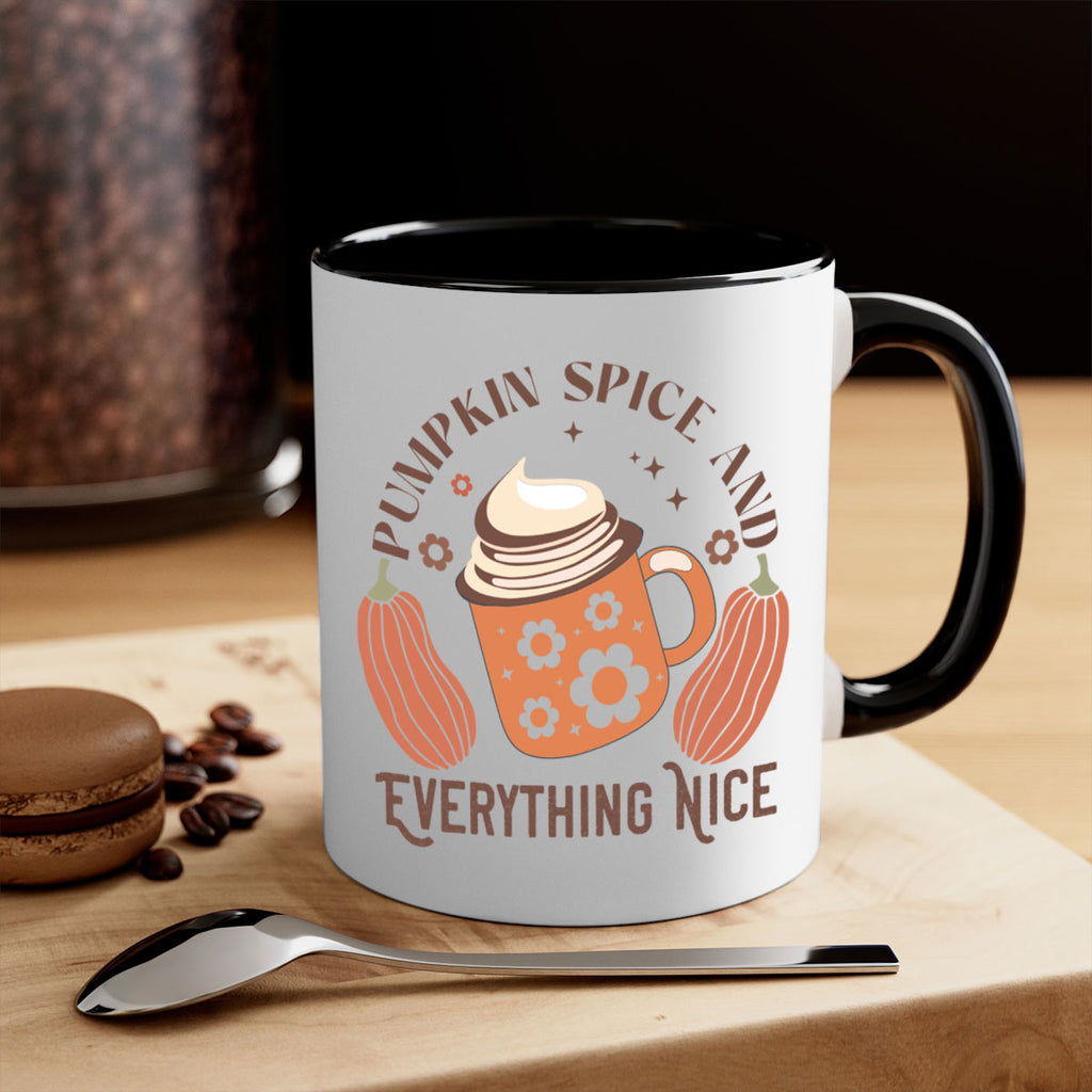 Pumpkin Spice And Everything Nice 539#- fall-Mug / Coffee Cup