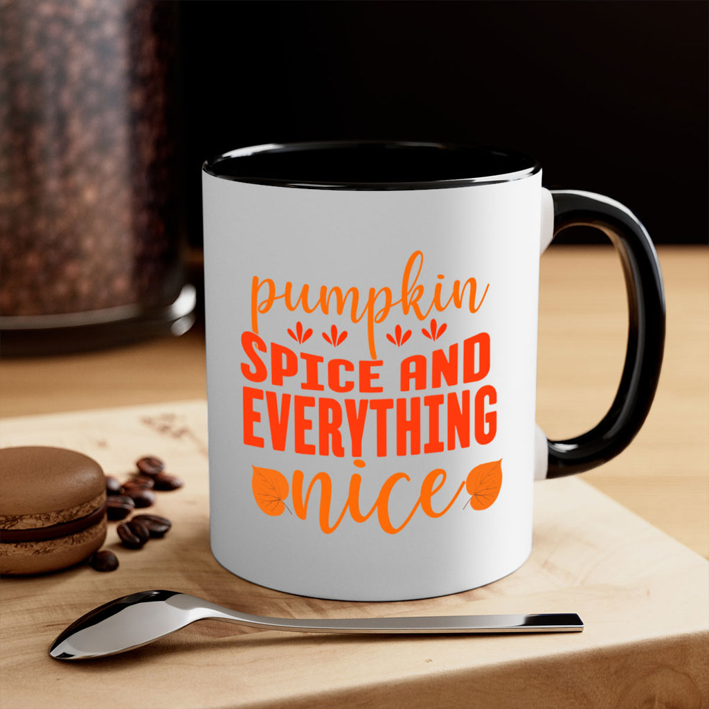 Pumpkin Spice And Everything Nice Design 535#- fall-Mug / Coffee Cup