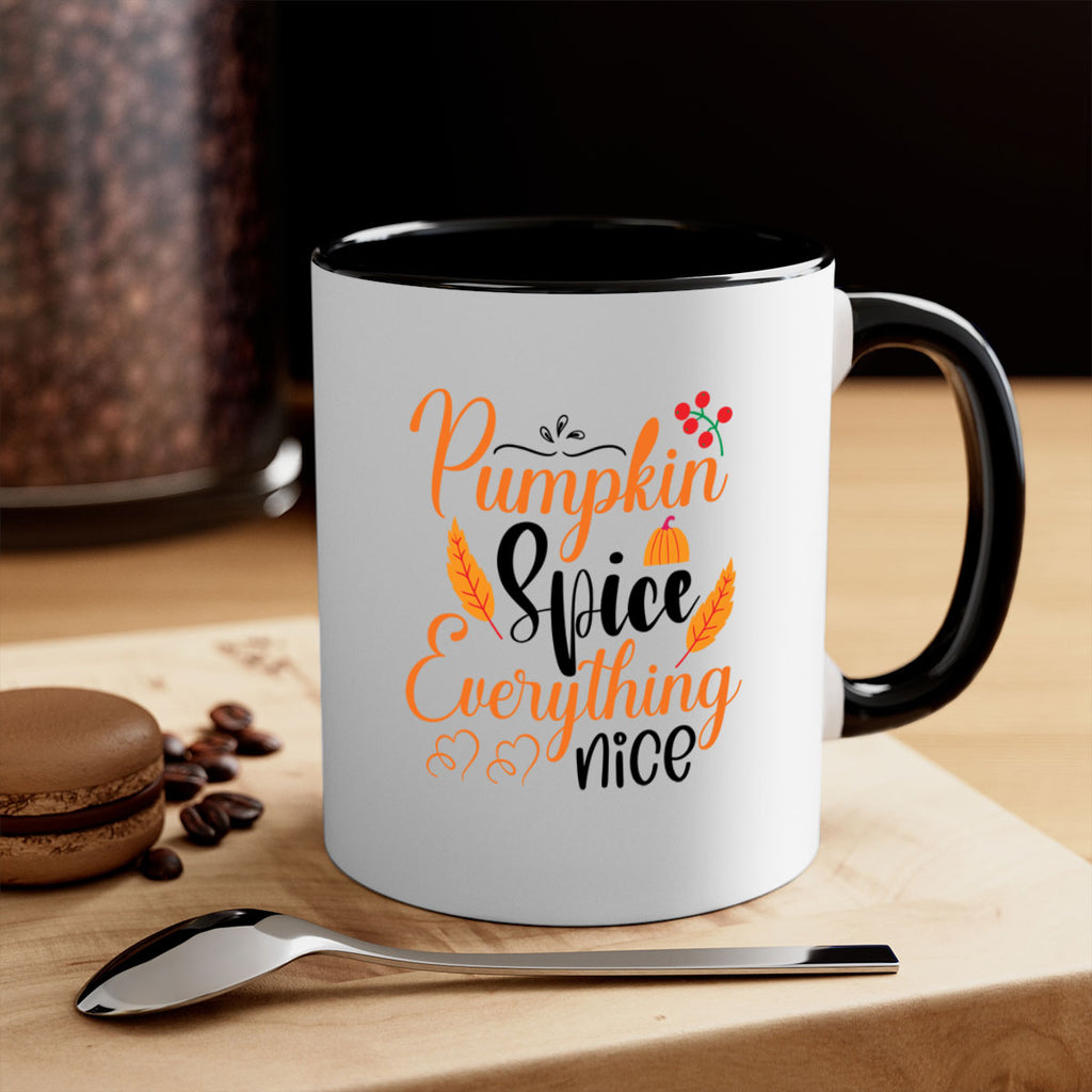 Pumpkin Spice Everything Nice 543#- fall-Mug / Coffee Cup