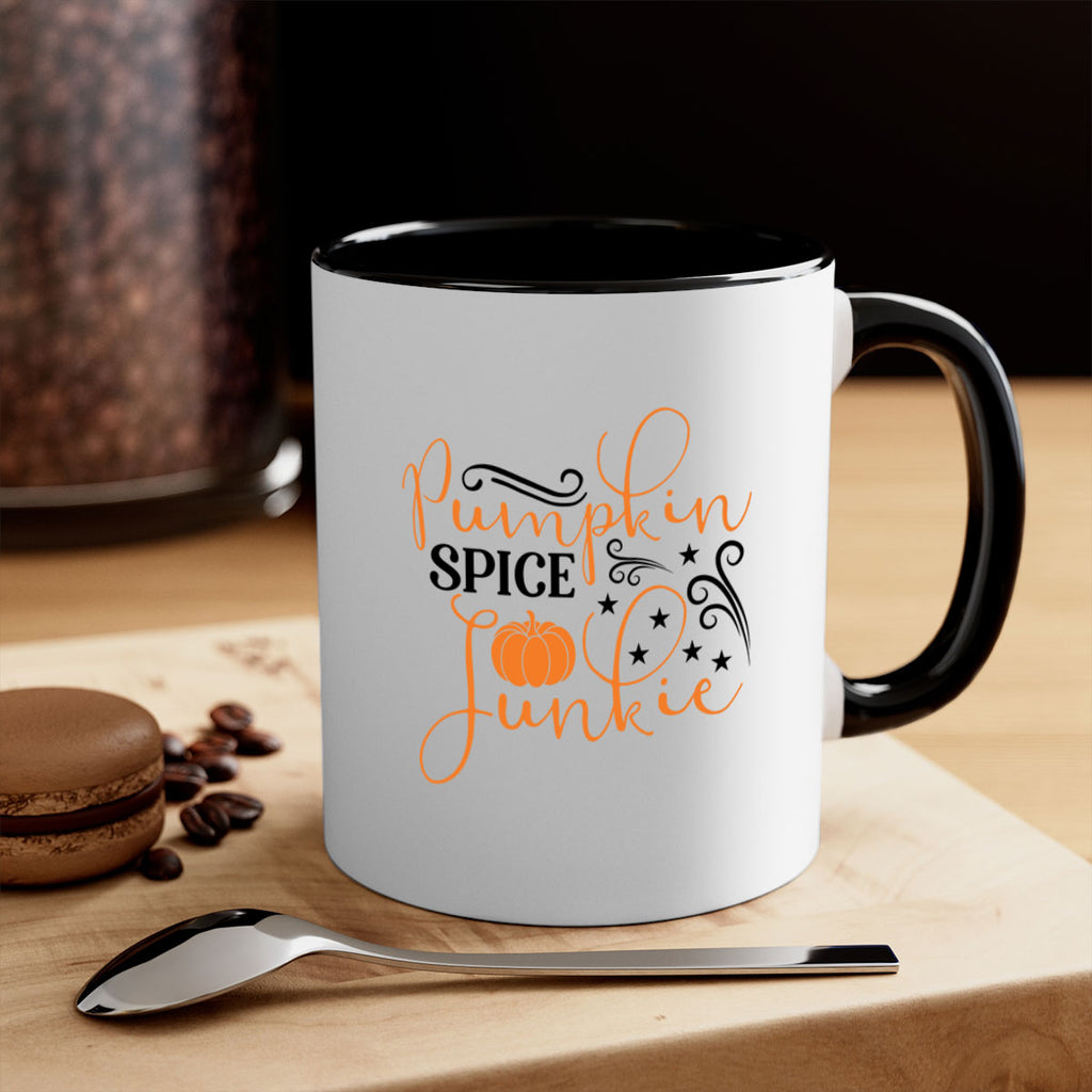 Pumpkin Spice Junkie 549#- fall-Mug / Coffee Cup