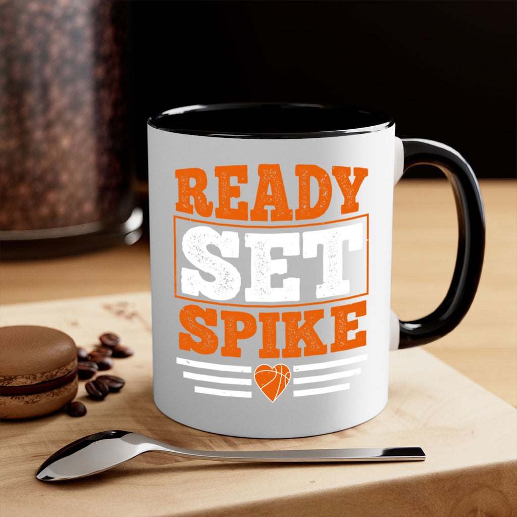 Ready set spike 557#- basketball-Mug / Coffee Cup