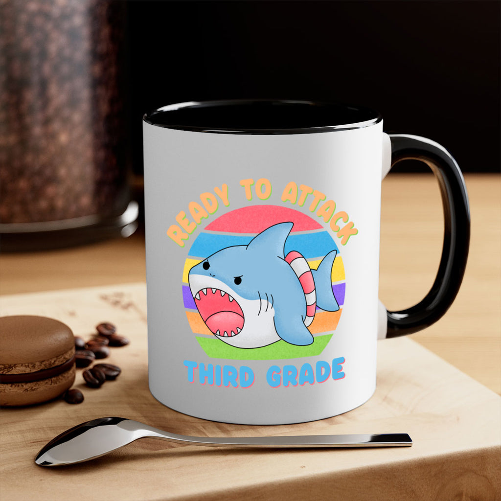 Ready to Attack 3rd Grade 19#- Third Grade-Mug / Coffee Cup