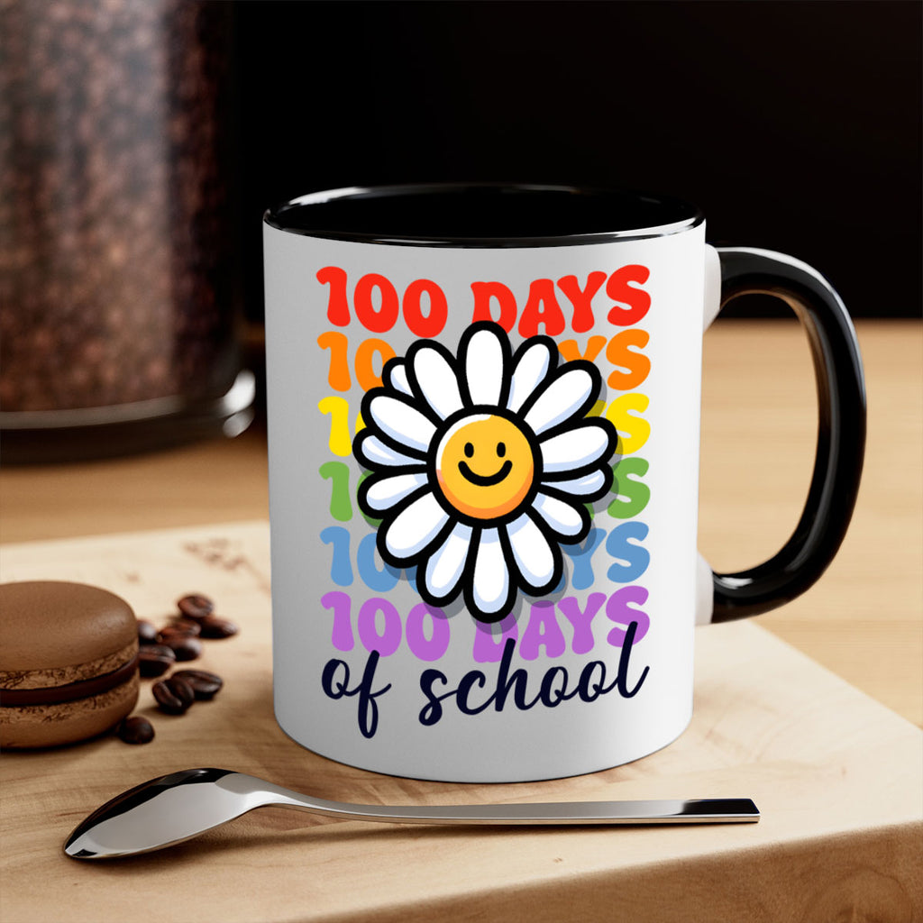 Retro Flower 100 Days Of 56#- 100 days-Mug / Coffee Cup