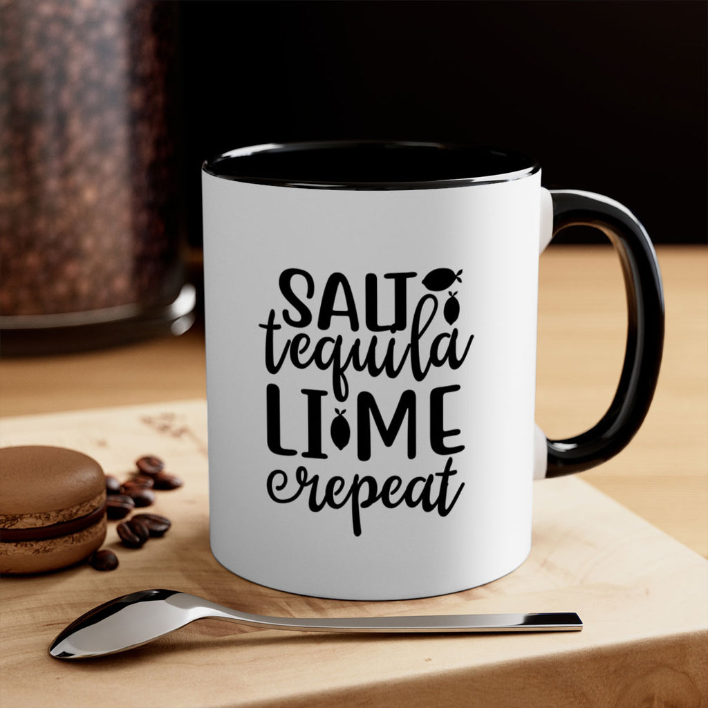 Salt tequila lime repeat 558#- mermaid-Mug / Coffee Cup