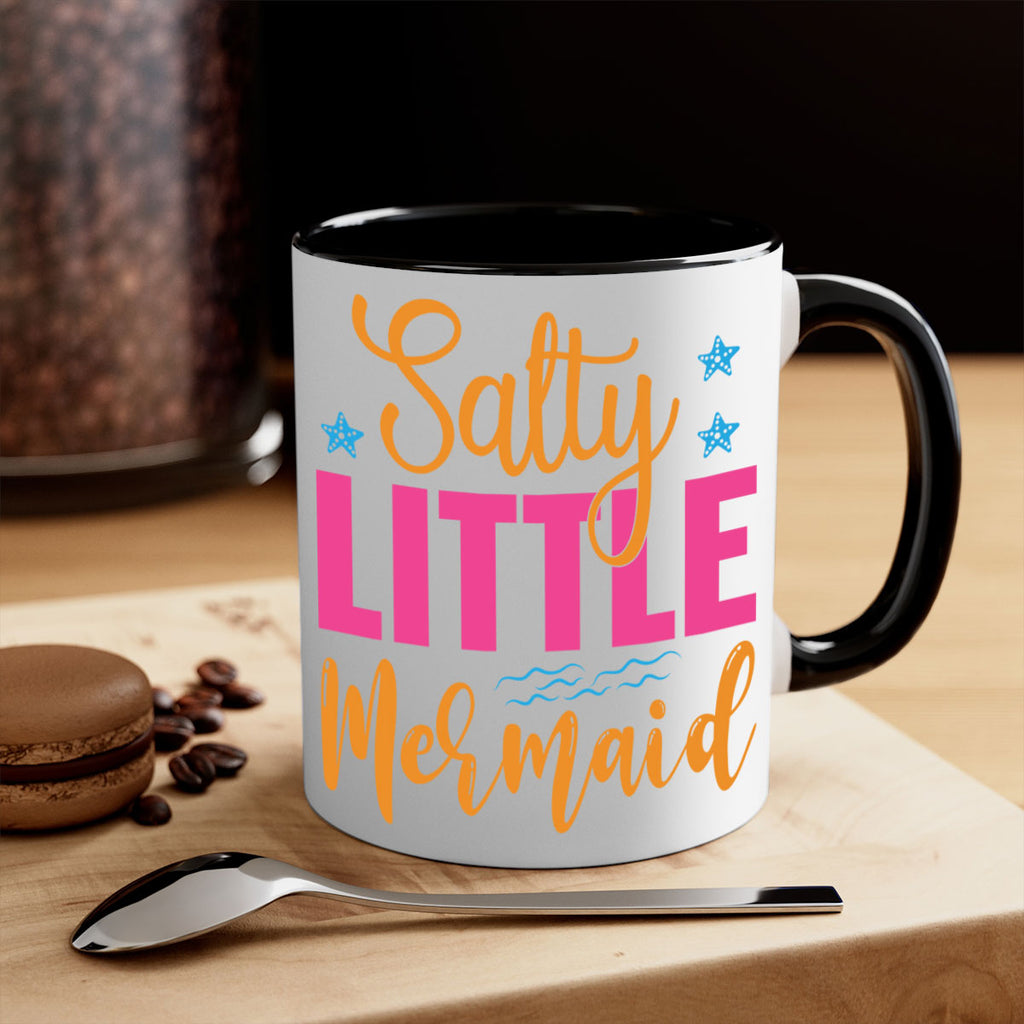 Salty Little Mermaid Design 574#- mermaid-Mug / Coffee Cup