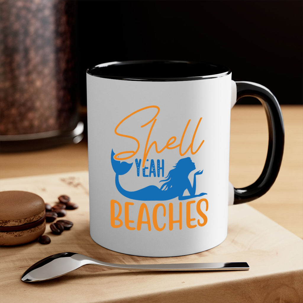 Shell Yeah Beaches 591#- mermaid-Mug / Coffee Cup