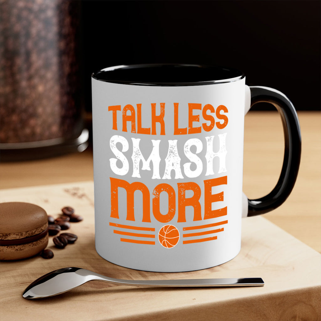 Talk less smash more 1776#- basketball-Mug / Coffee Cup