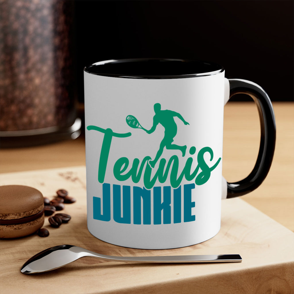 Tennis Junkie 279#- tennis-Mug / Coffee Cup