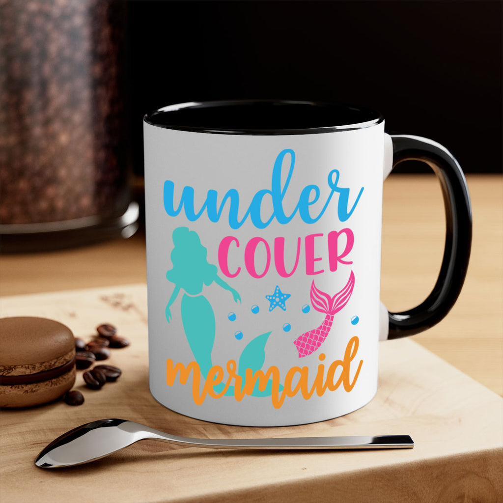 Under Cover Mermaid Design 654#- mermaid-Mug / Coffee Cup
