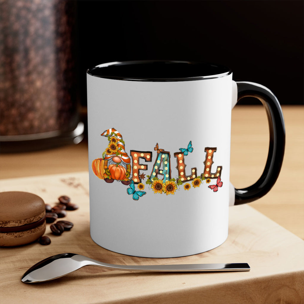 VintageFallGnome 626#- fall-Mug / Coffee Cup