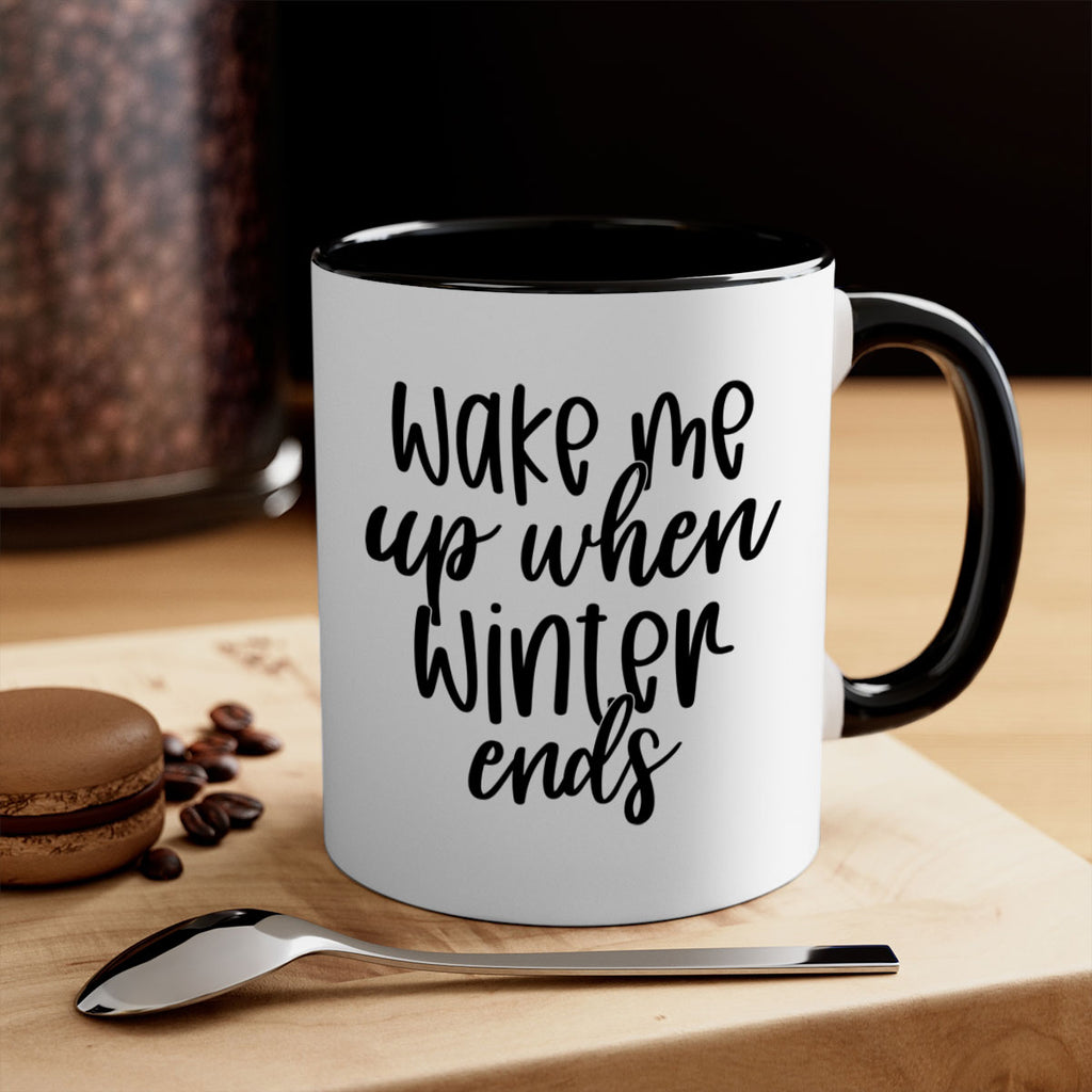 Wake Me Up When Winter Ends430#- winter-Mug / Coffee Cup