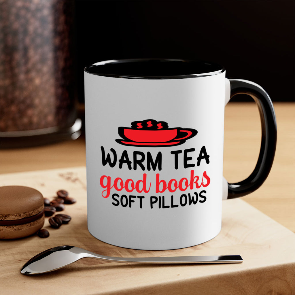 Warm tea good books soft pillows 448#- winter-Mug / Coffee Cup