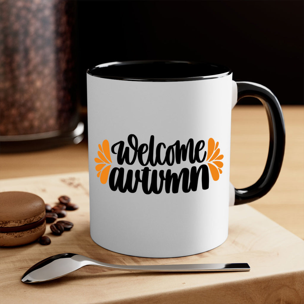 Welcome Autumn 513#- fall-Mug / Coffee Cup