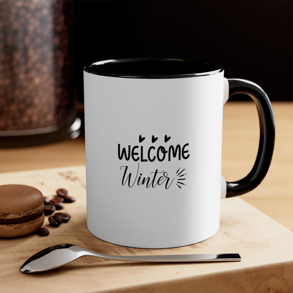 Welcome Winter 475#- winter-Mug / Coffee Cup