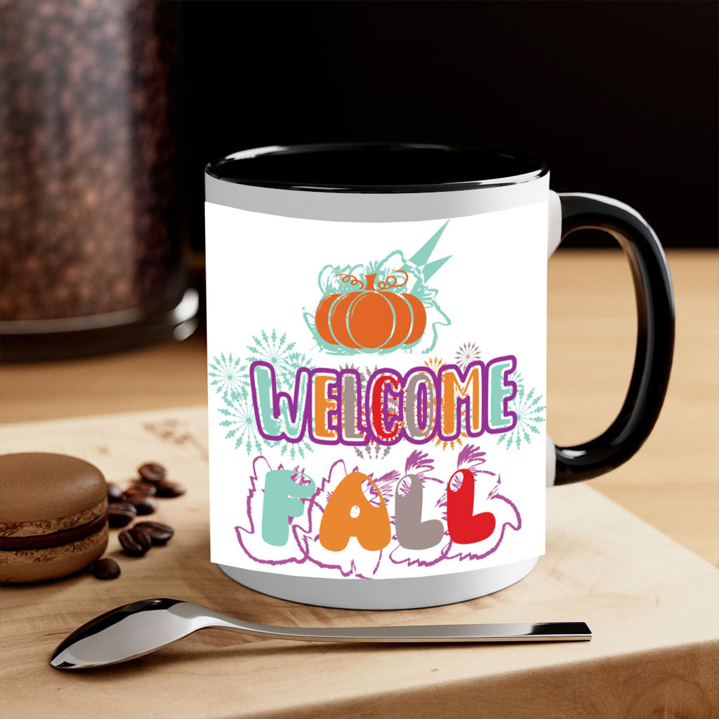 WelcomeFalldesign 638#- fall-Mug / Coffee Cup