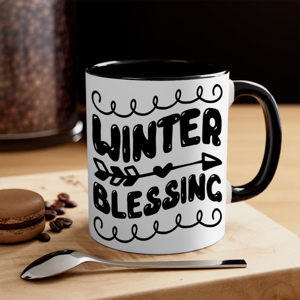 Winter Blessing 545#- winter-Mug / Coffee Cup