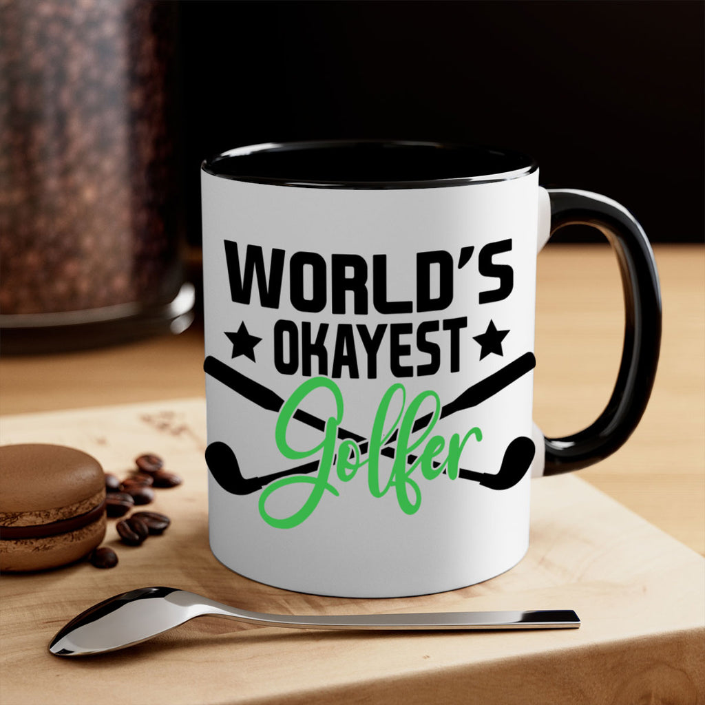 Worlds okayest golfer 27#- golf-Mug / Coffee Cup