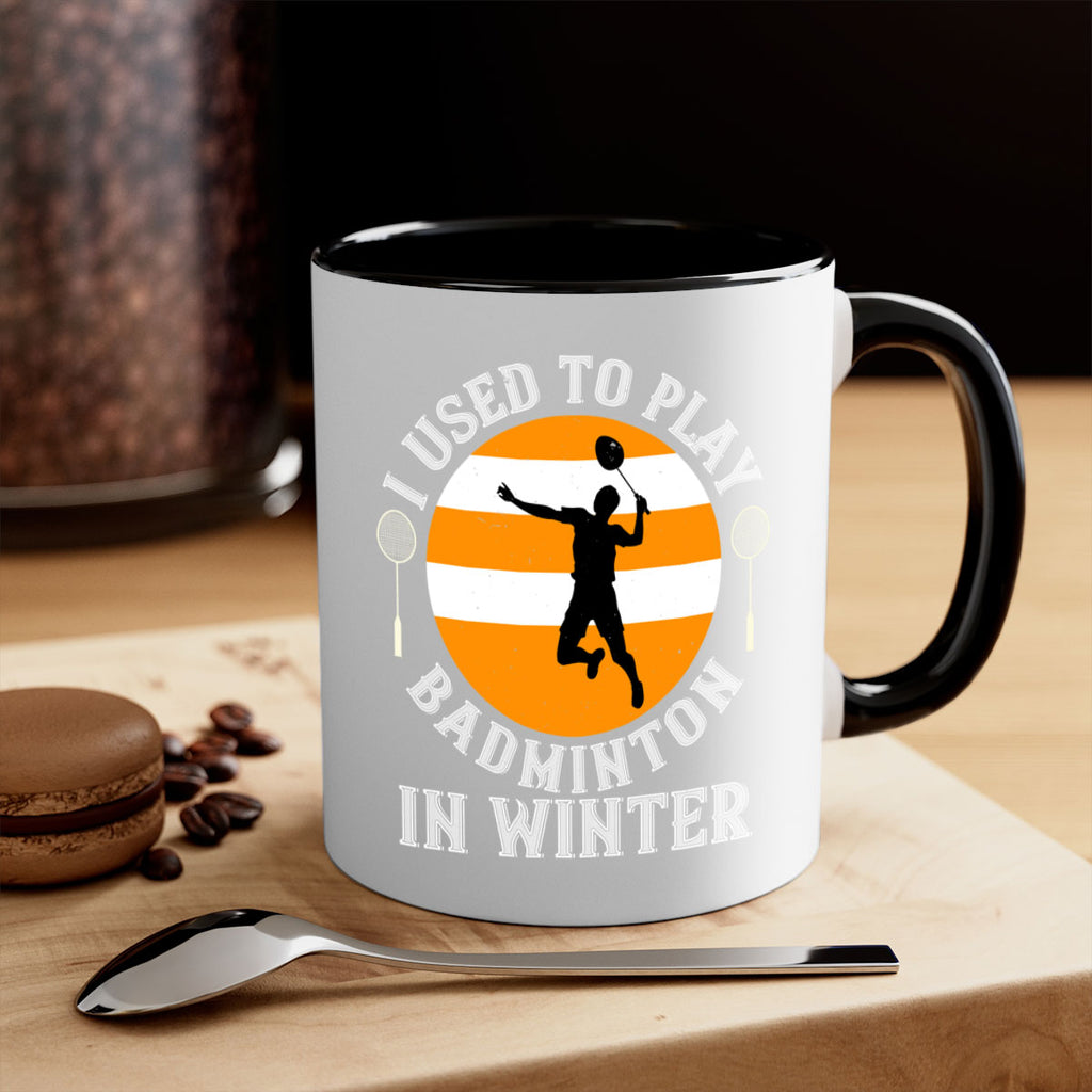 badmintonI used to playin winter 2333#- badminton-Mug / Coffee Cup