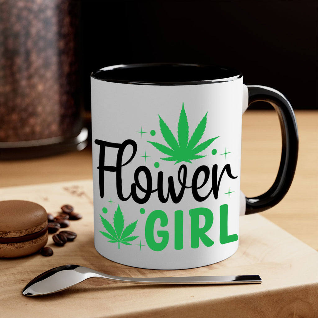 flower girl 83#- marijuana-Mug / Coffee Cup