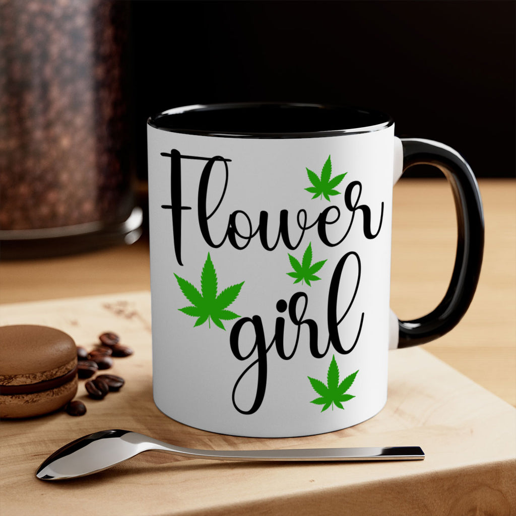 flower girl cannabis 84#- marijuana-Mug / Coffee Cup