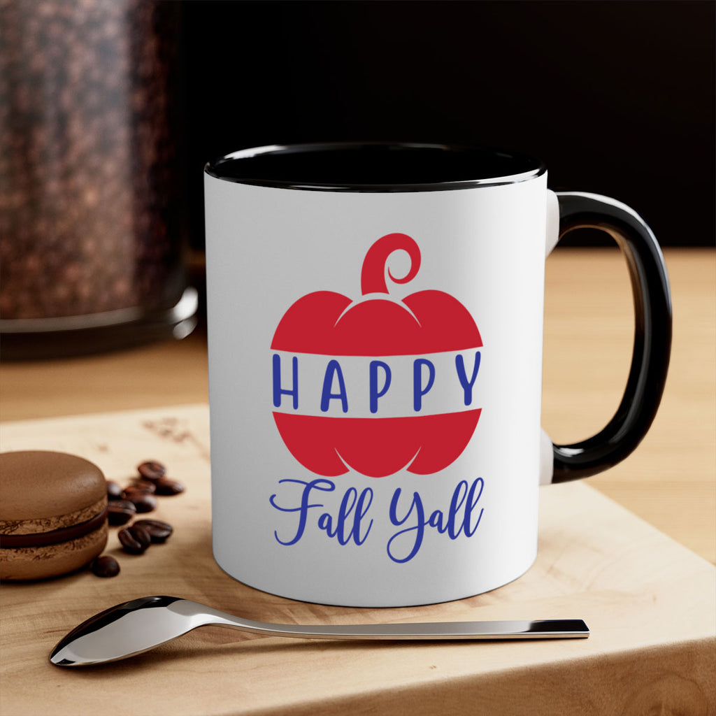 happy fall yall 232#- fall-Mug / Coffee Cup