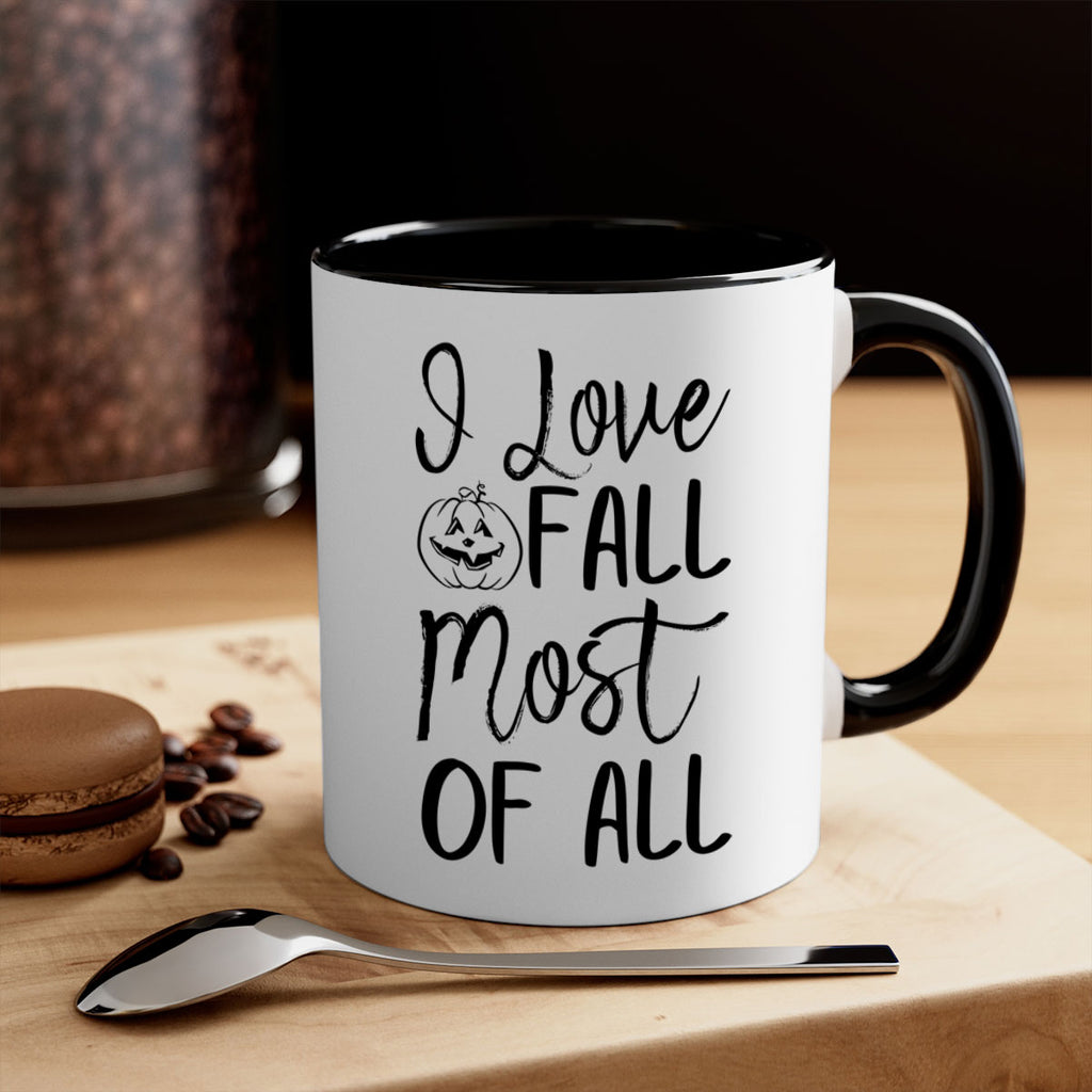 i love fall most of all 327#- fall-Mug / Coffee Cup