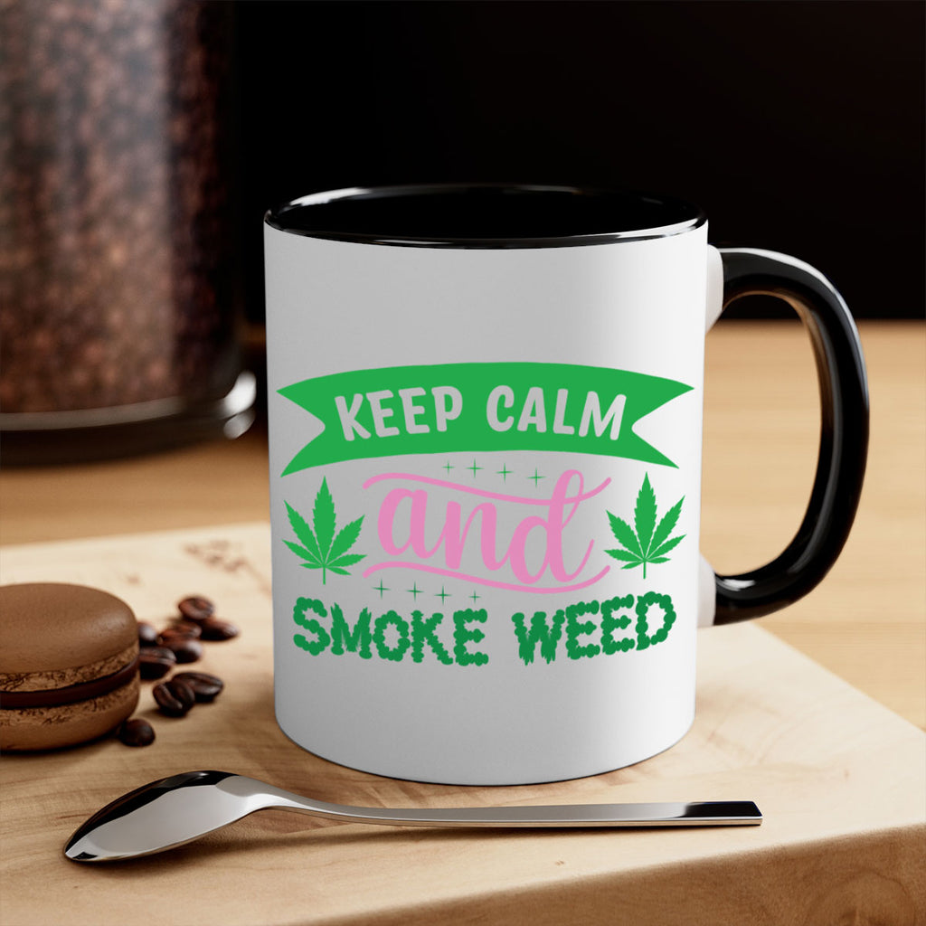 keep calm and smoke weed 170#- marijuana-Mug / Coffee Cup