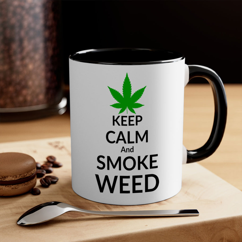 keep calm and smoke weed 173#- marijuana-Mug / Coffee Cup