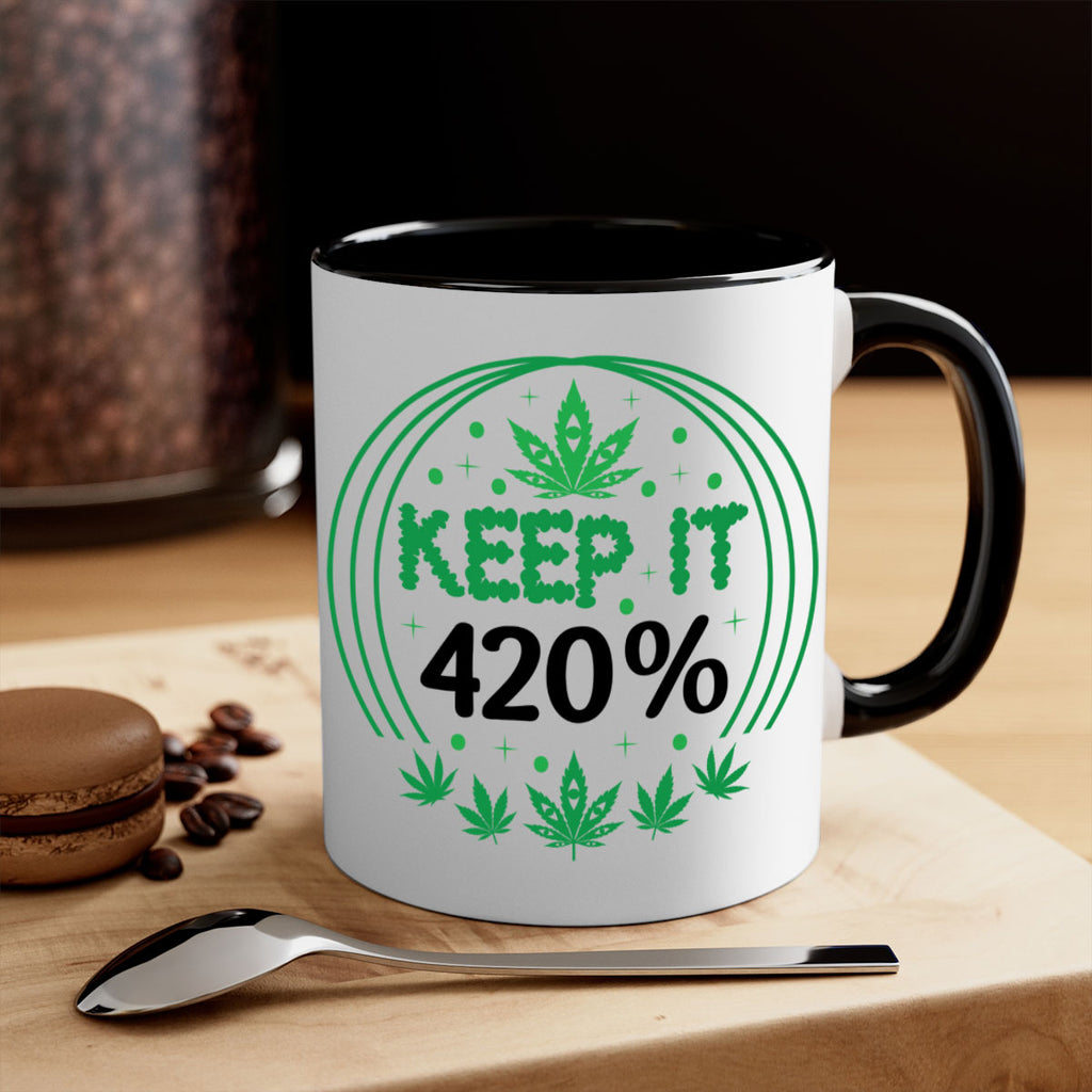 keep it four twenty percent 175#- marijuana-Mug / Coffee Cup