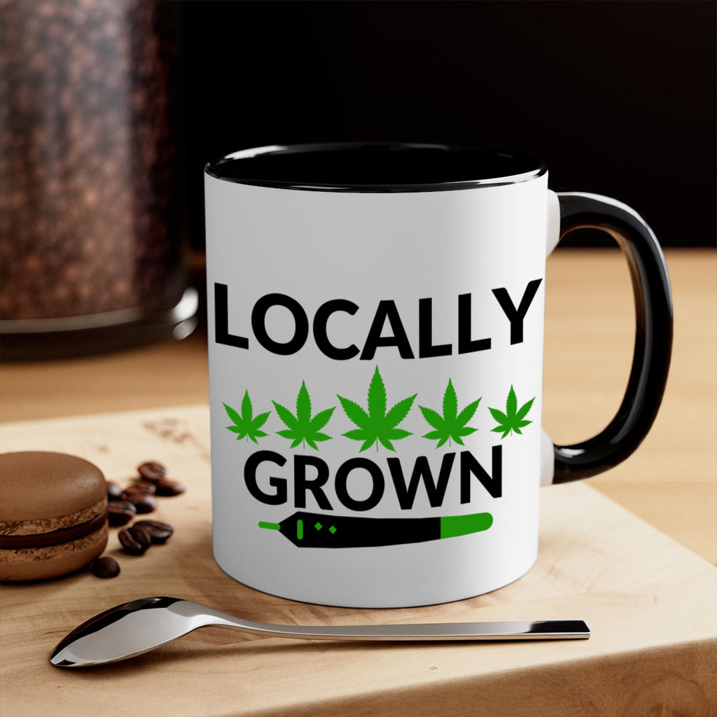 locally grown weed 185#- marijuana-Mug / Coffee Cup