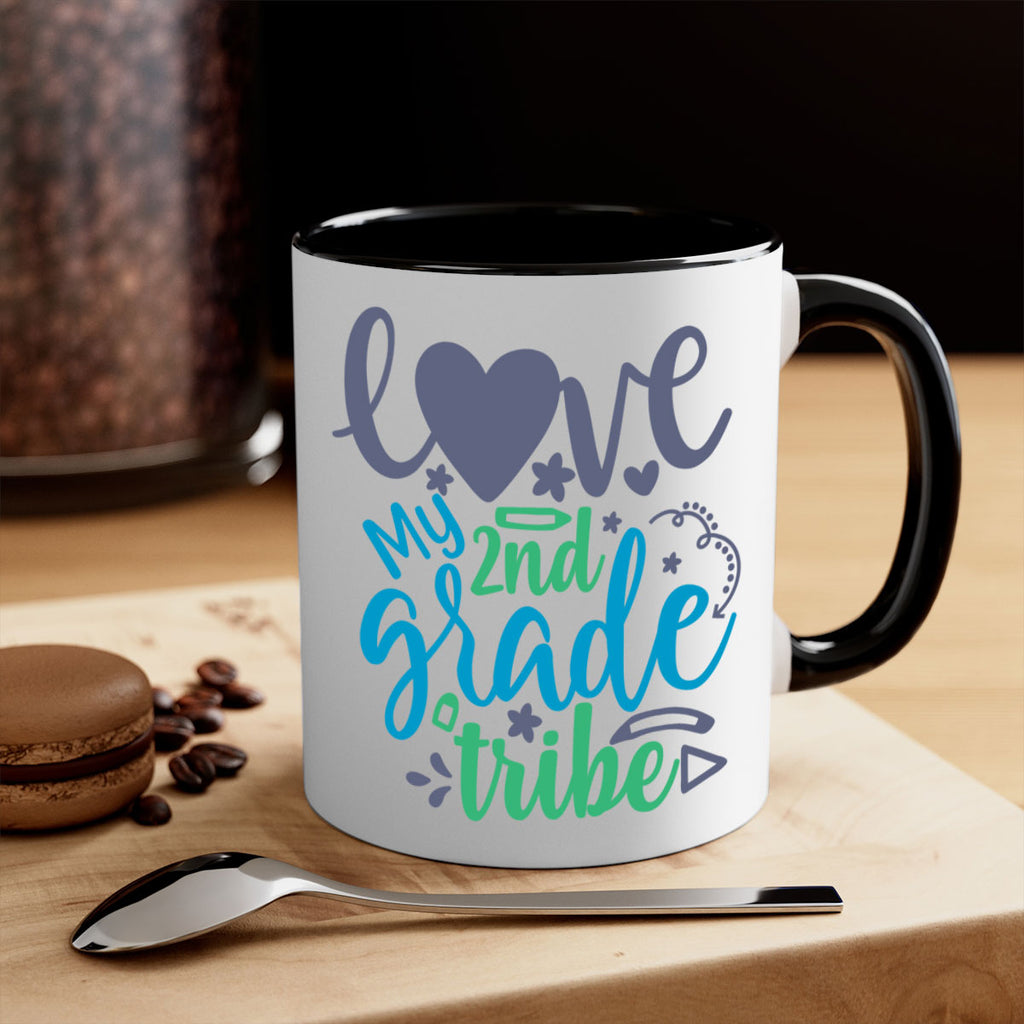 love my 2nd grade tribe 9#- second grade-Mug / Coffee Cup