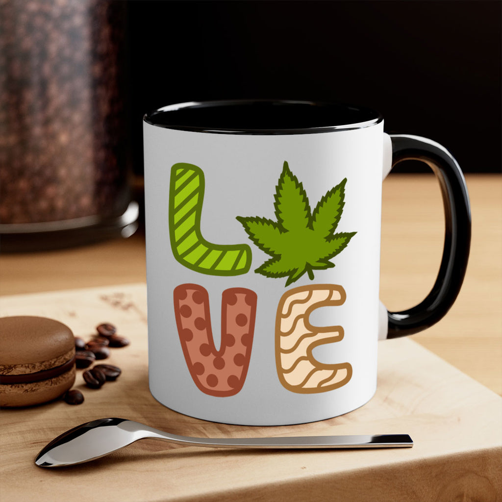 love weed 193#- marijuana-Mug / Coffee Cup