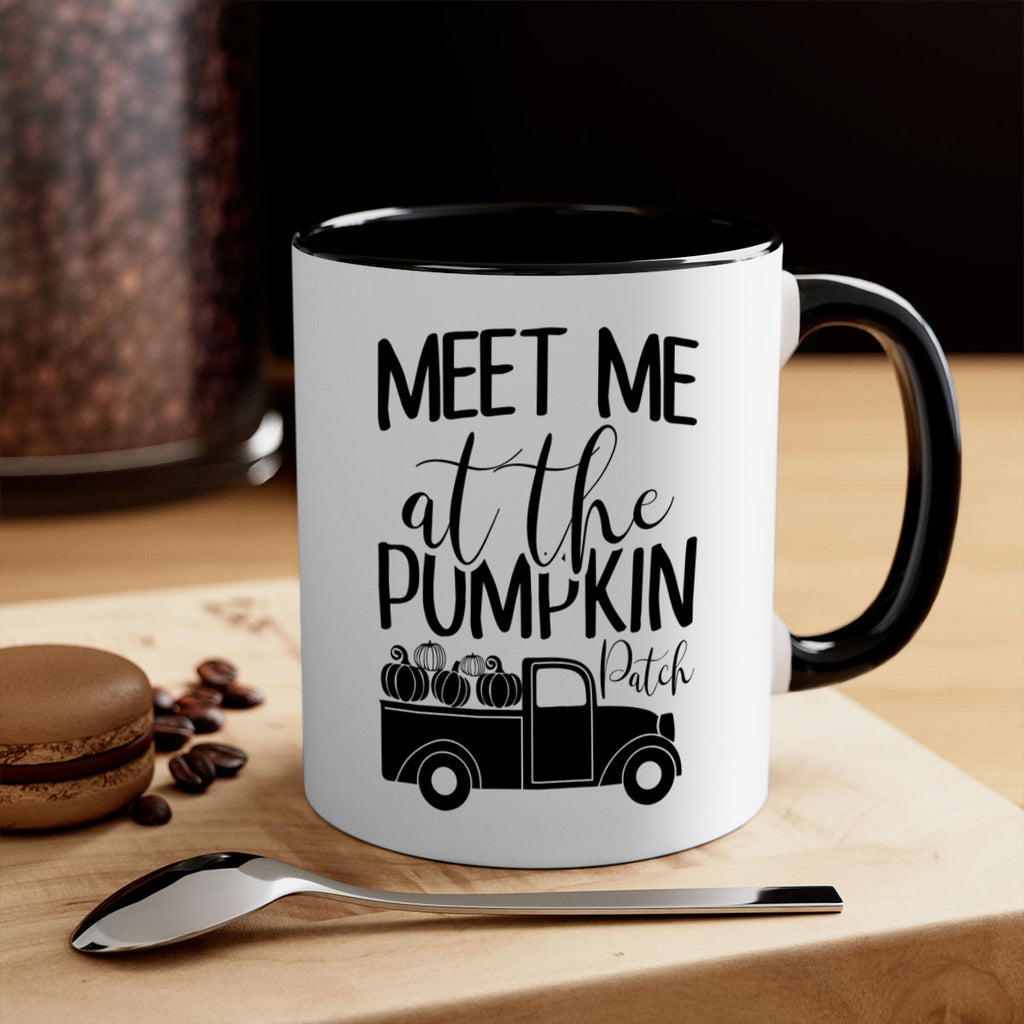 meet me at the pumpkin patch 424#- fall-Mug / Coffee Cup