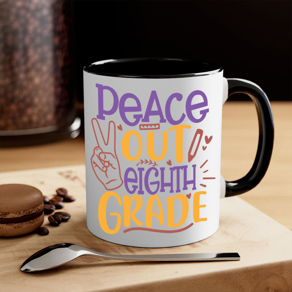 peace out 8th grade 2#-8th grade-Mug / Coffee Cup
