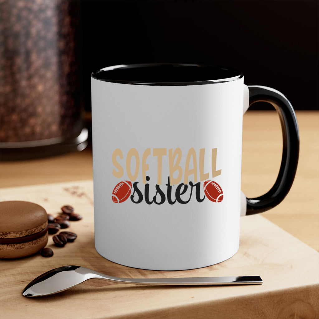 softball sister 2272#- softball-Mug / Coffee Cup