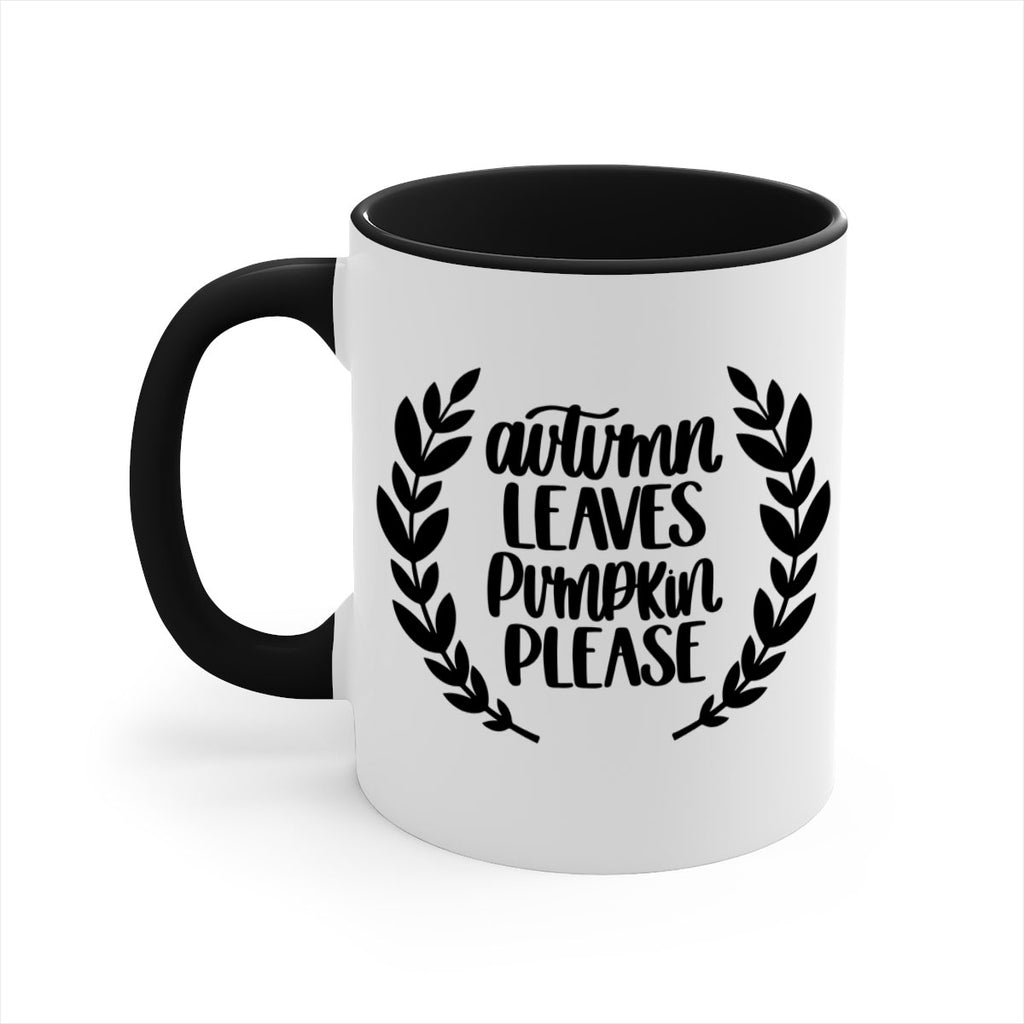 Autumn Leaves Pumpkin Please 476#- fall-Mug / Coffee Cup
