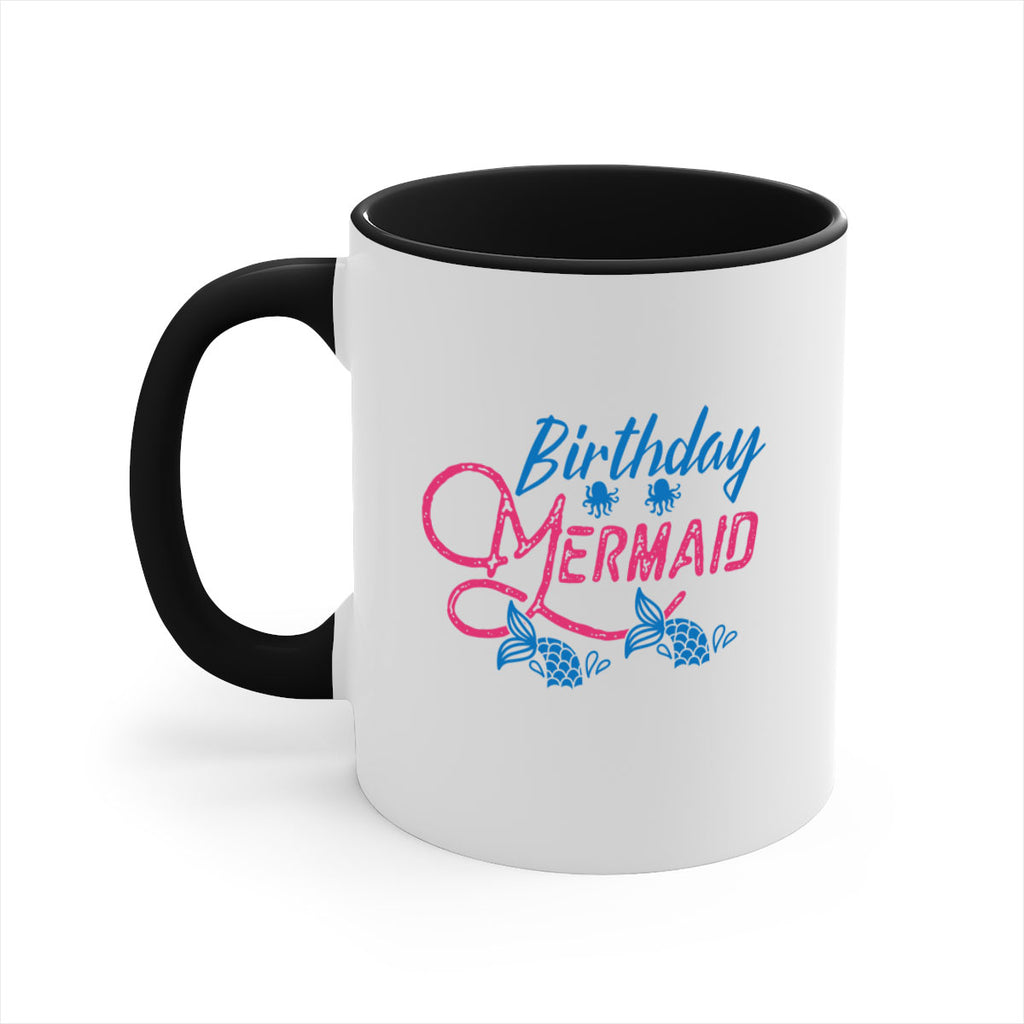 Birthday Mermaid 71#- mermaid-Mug / Coffee Cup