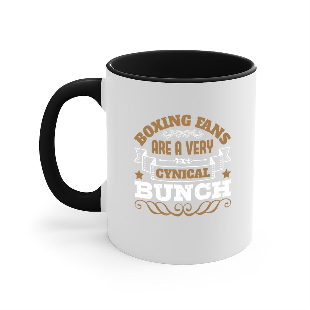 Boxing fans are a very cynical bunch 1723#- boxing-Mug / Coffee Cup