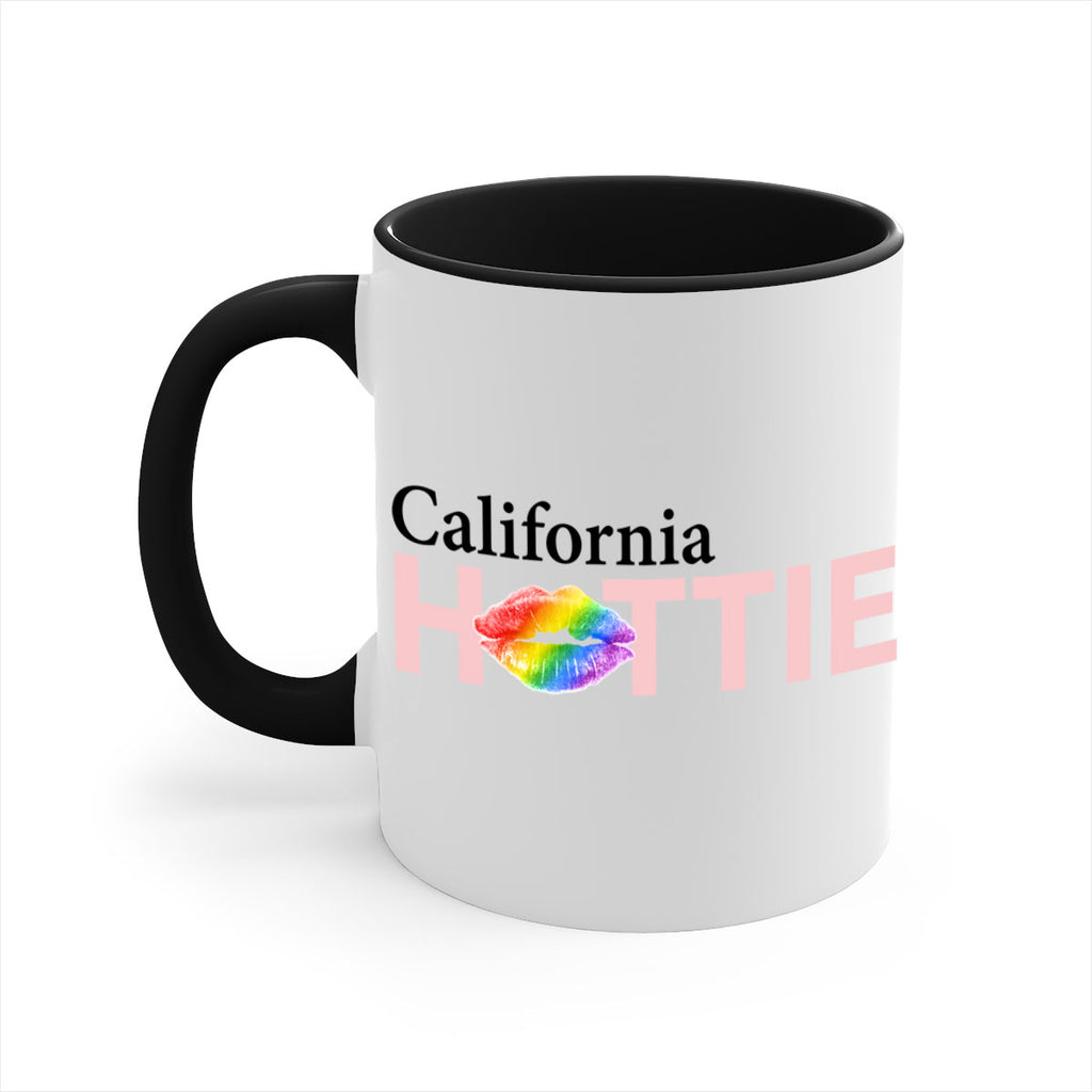 California Hottie with rainbow lips 5#- Hottie Collection-Mug / Coffee Cup