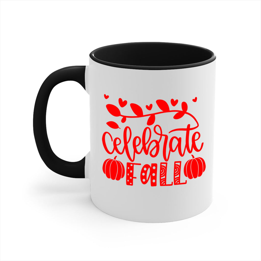 Celebrate Fall 59#- fall-Mug / Coffee Cup