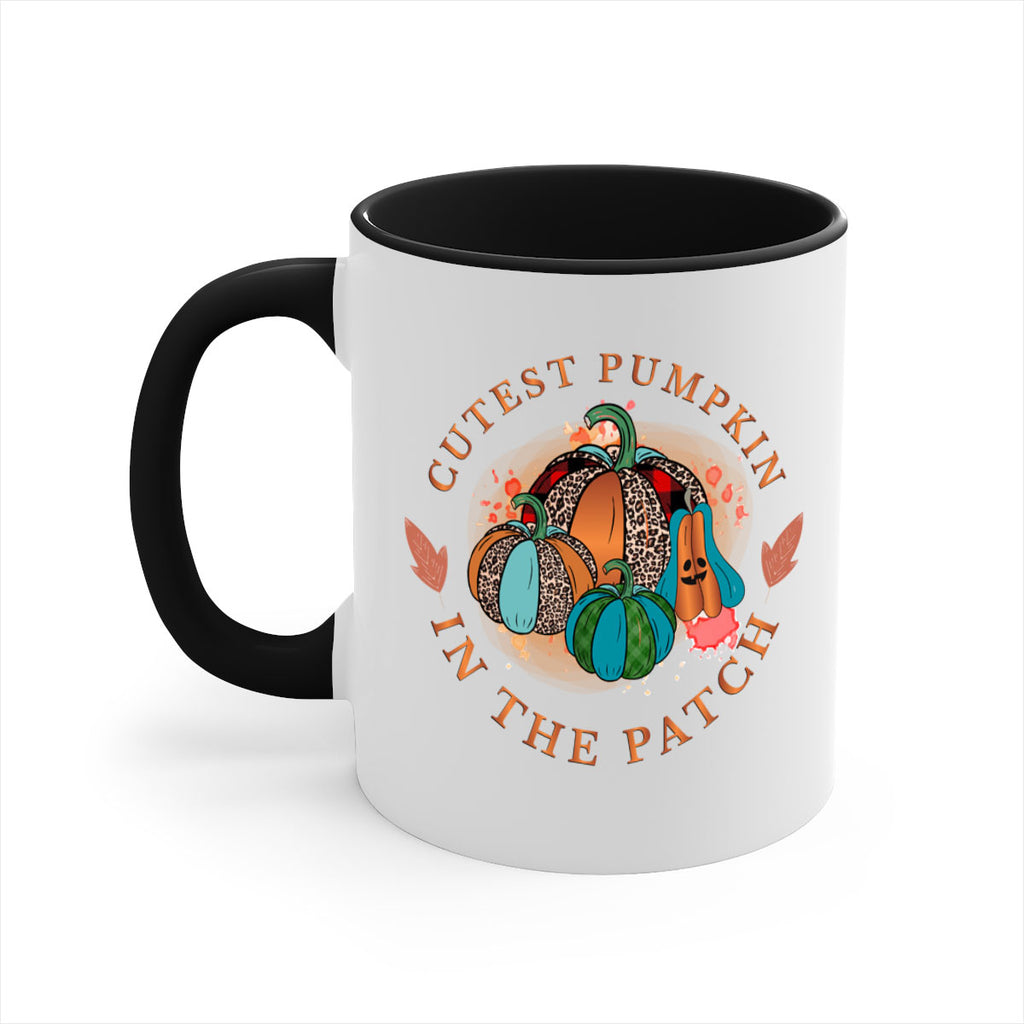 Cutest Pumpkin in the Patch 65#- fall-Mug / Coffee Cup