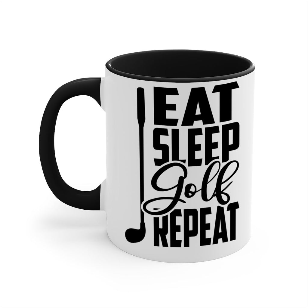 Eat Sleep Golf Repeat 1312#- golf-Mug / Coffee Cup