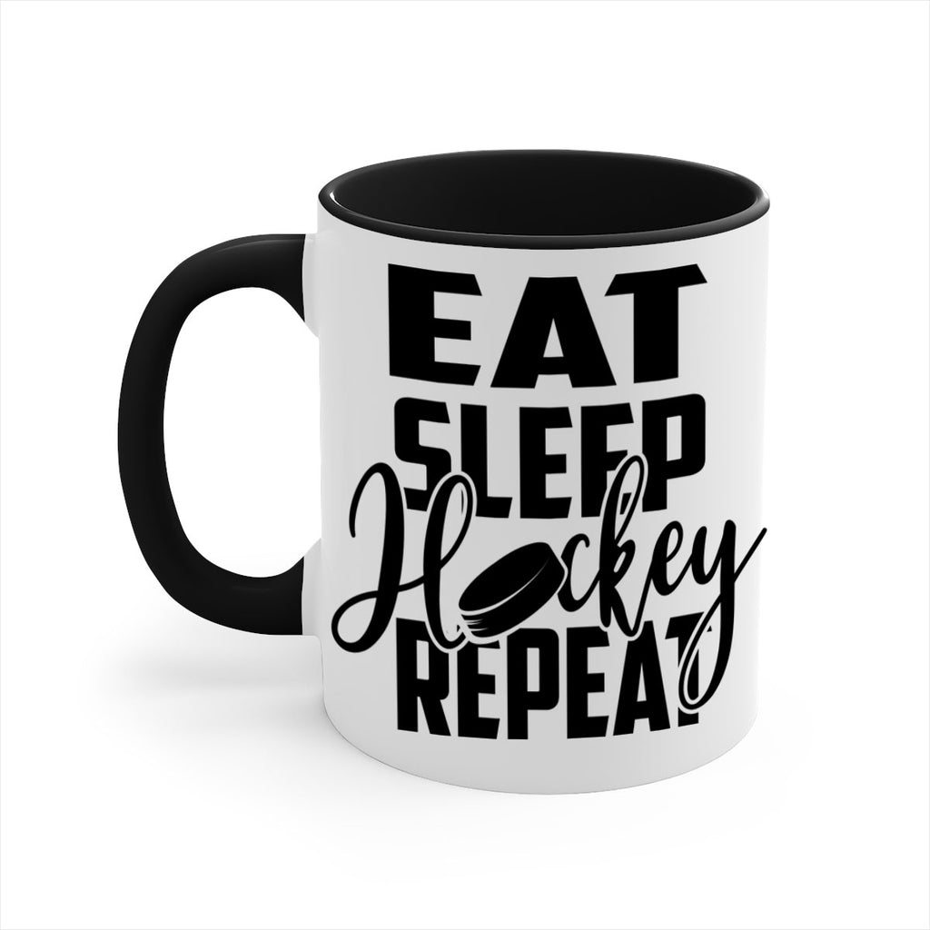 Eat Sleep Hockey Repeat 1311#- hockey-Mug / Coffee Cup